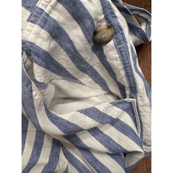 Reformation Striped Square Neckline Farmer Jumpsuit – Size 0 READ - Picture 12 of 14